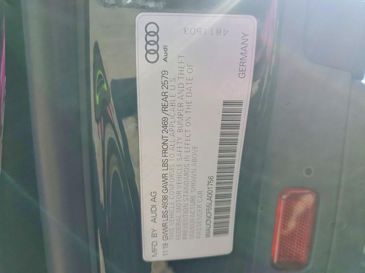 2020 AUDI A5 PREMIUM PLUS photo 13
