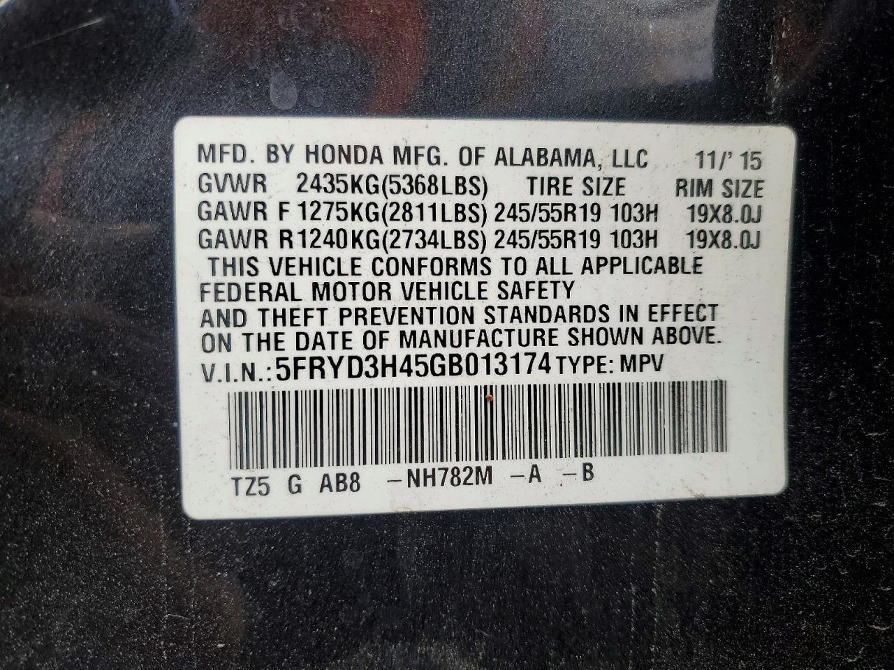 2016 ACURA MDX photo 23
