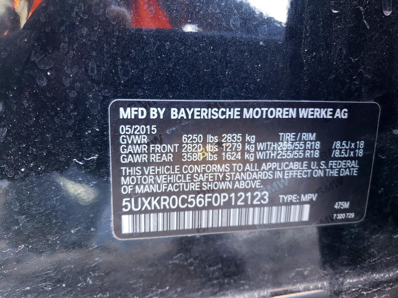 2015 BMW X5 XDRIVE35I photo 25