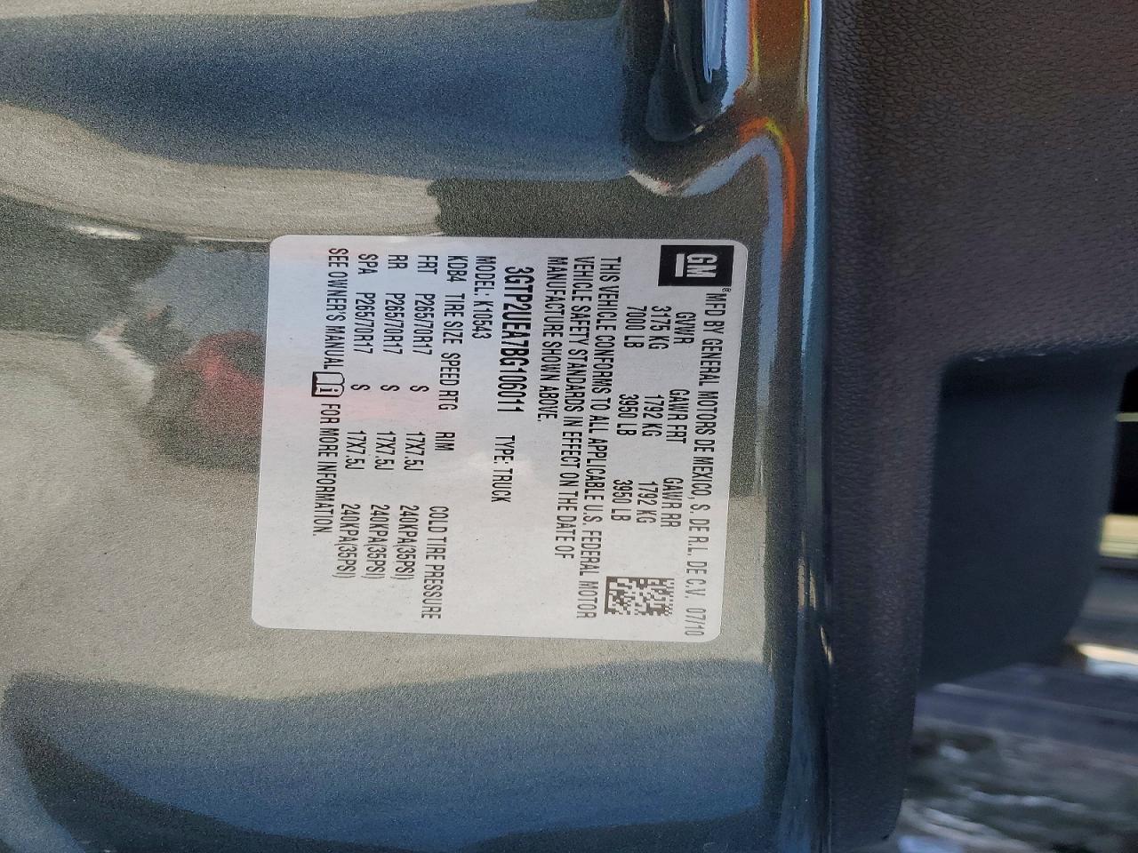 2011 GMC SIERRA K1500 SL photo 12