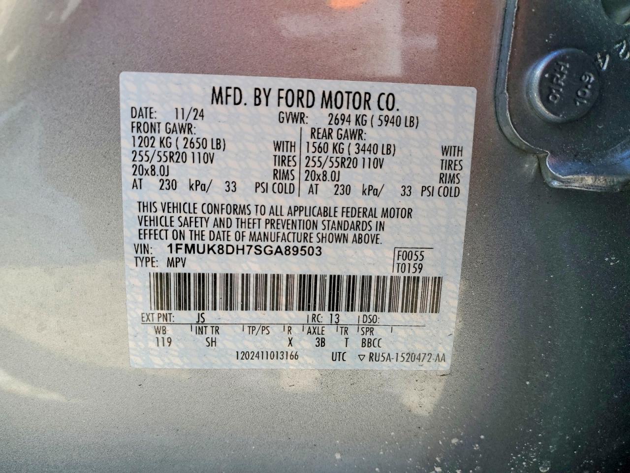 2025 FORD EXPLORER ACTIVE photo 14