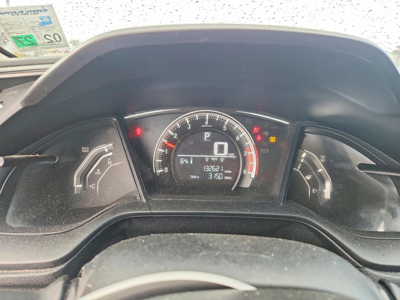 2016 HONDA CIVIC LX photo 17