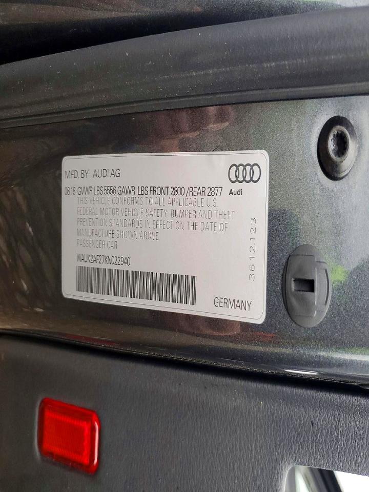2019 AUDI A6 PREMIUM photo 37