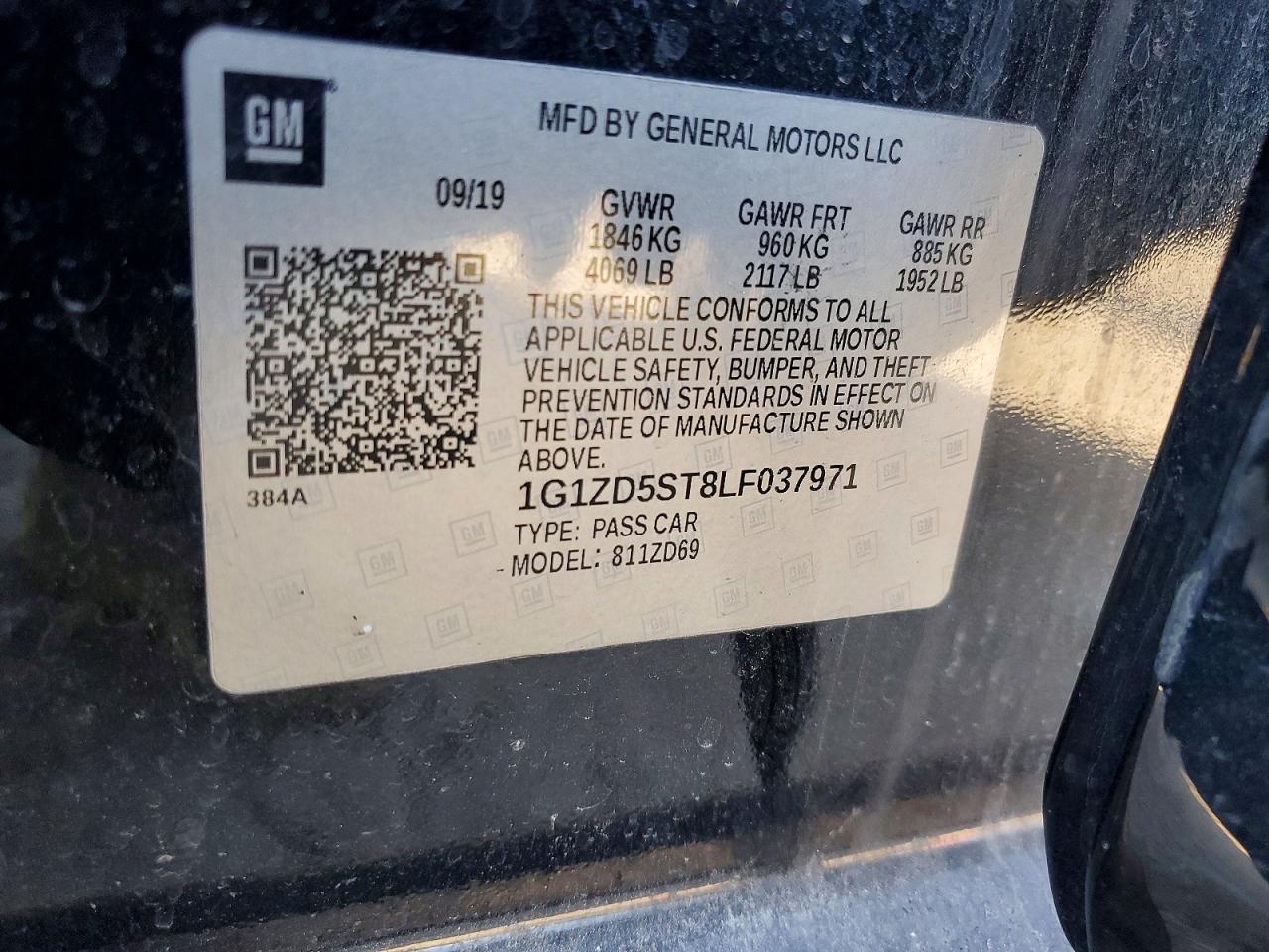 2020 CHEVROLET MALIBU LT photo 23