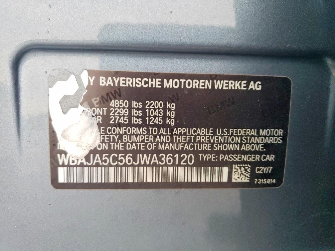 2018 BMW 530 I photo 34