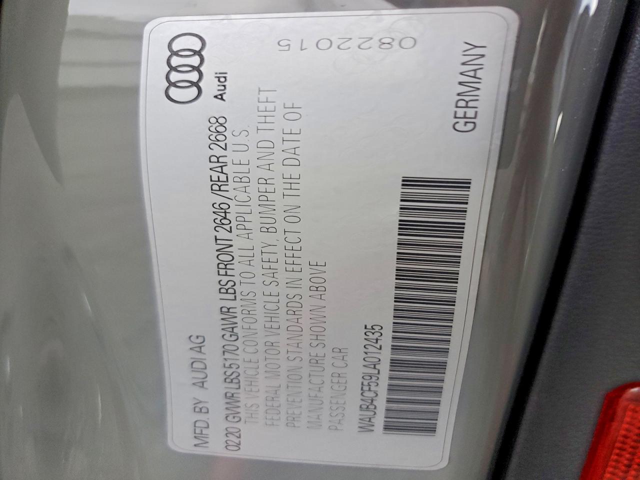 2020 AUDI S5 PRESTIGE photo 27