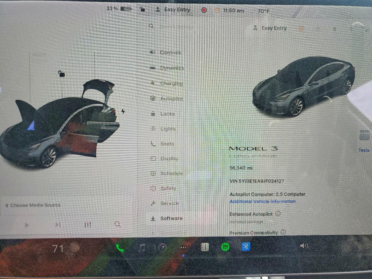 2018 TESLA MODEL 3 photo 9