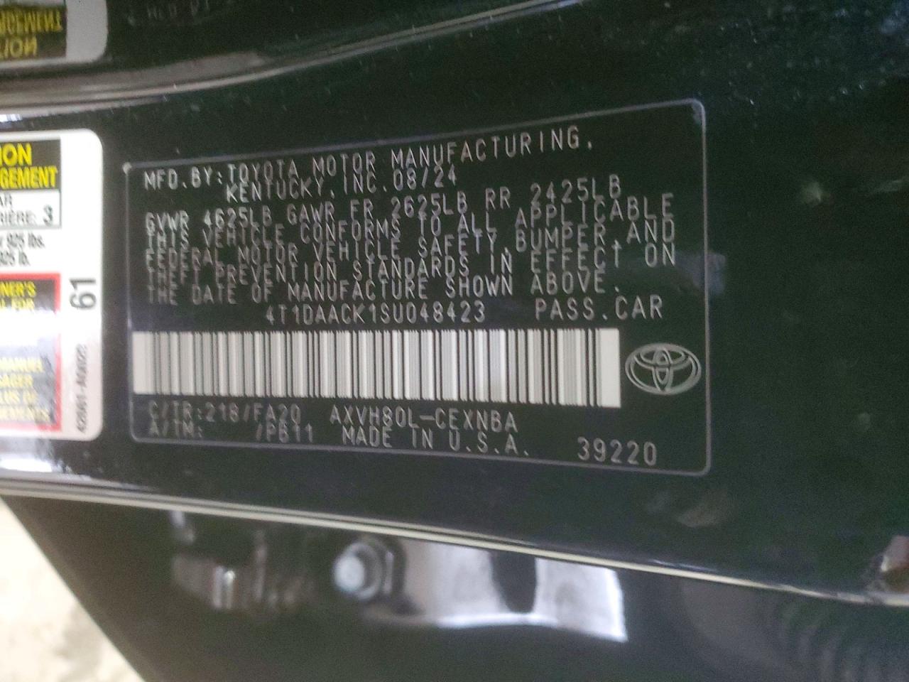 2025 TOYOTA CAMRY XSE photo 12