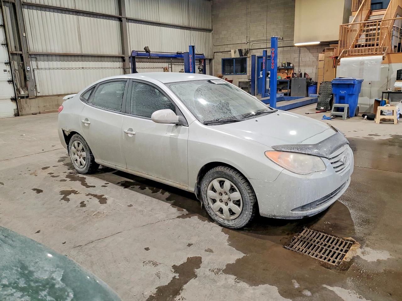 2010 HYUNDAI ELANTRA BLUE photo 7