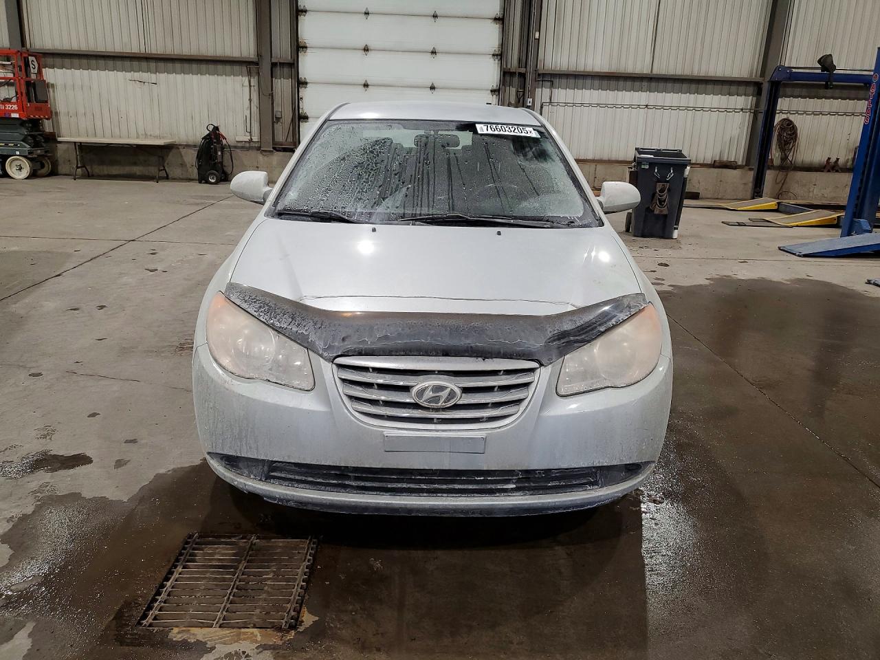 2010 HYUNDAI ELANTRA BLUE photo 9