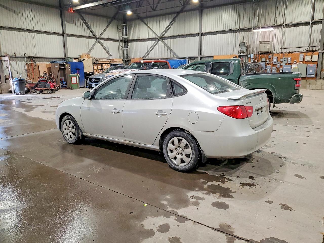 2010 HYUNDAI ELANTRA BLUE photo 3