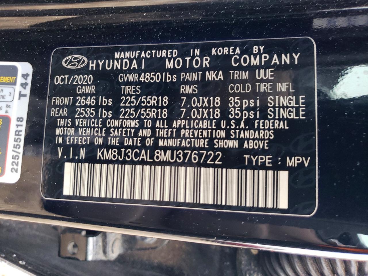 2021 HYUNDAI TUCSON LIMITED photo 37
