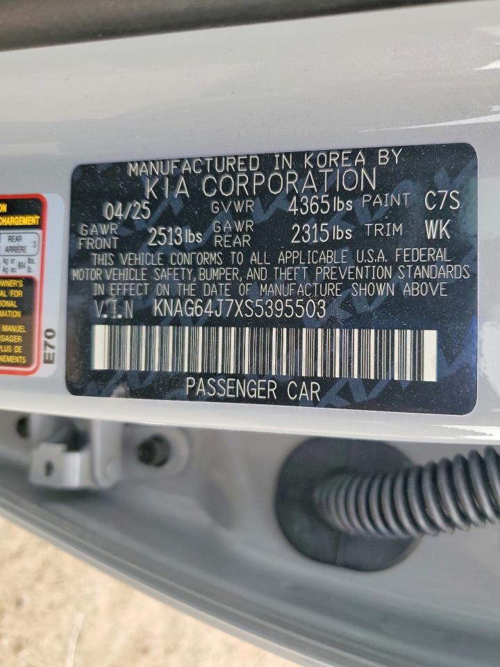 2025 KIA K5 GT LINE photo 13