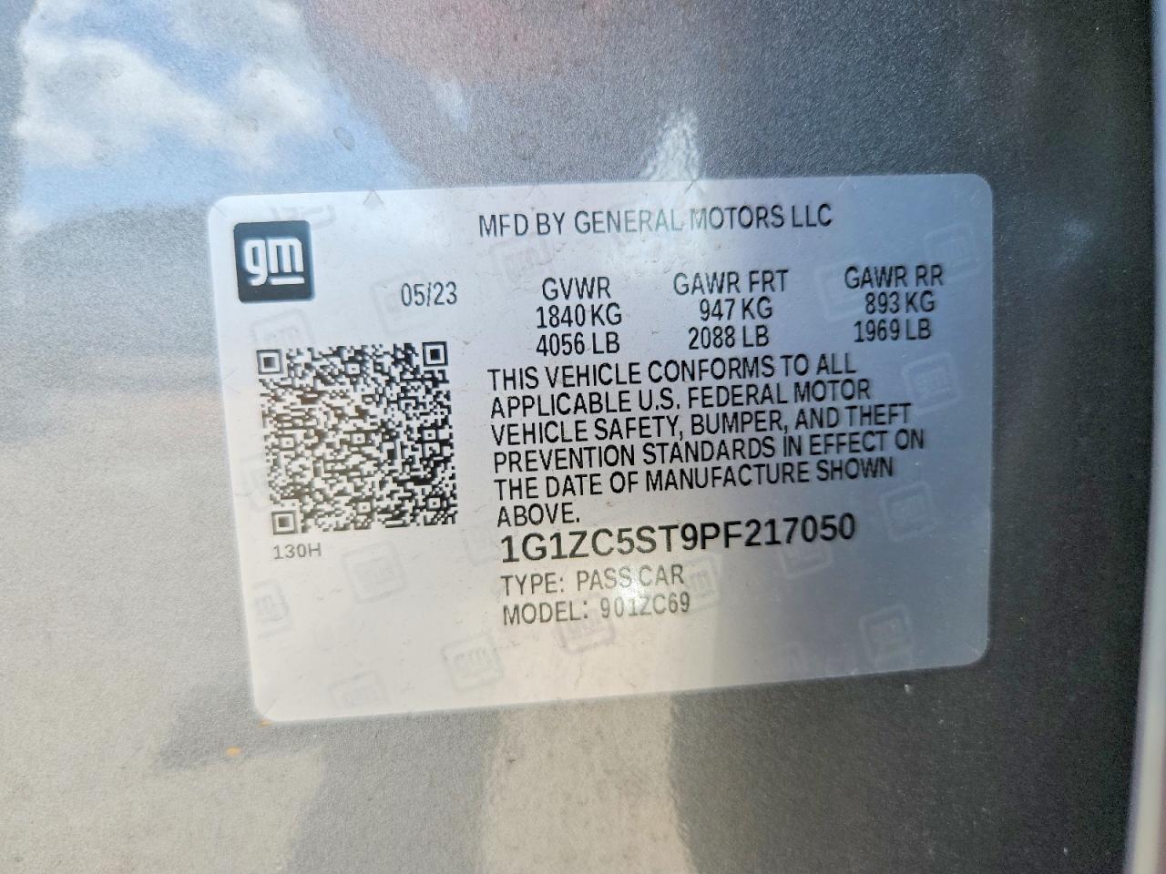 2023 CHEVROLET MALIBU LS photo 12