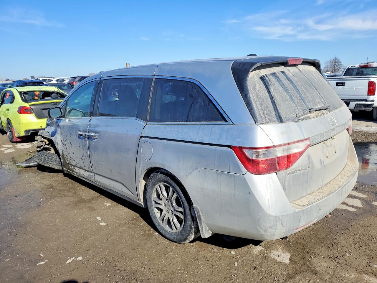 2012 HONDA ODYSSEY EXL photo 2