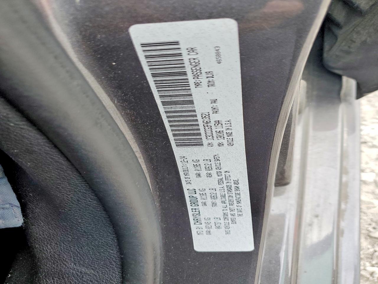 2015 CHRYSLER 200 C photo 23