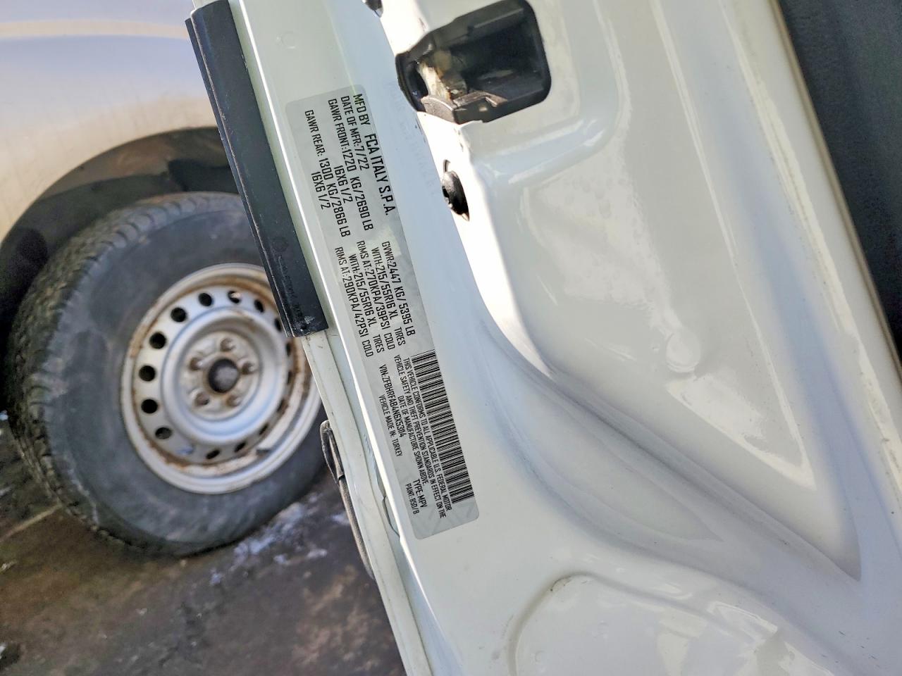 2022 RAM PROMASTER CITY DELIVERY VAN photo 25