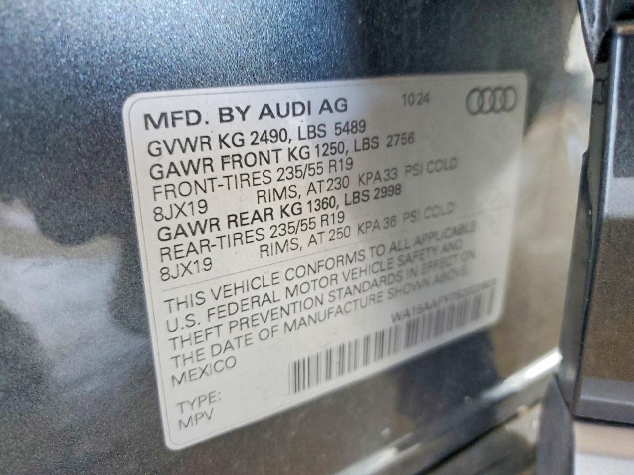 2025 AUDI Q5 SPORTBACK PRM PLS 45 photo 27