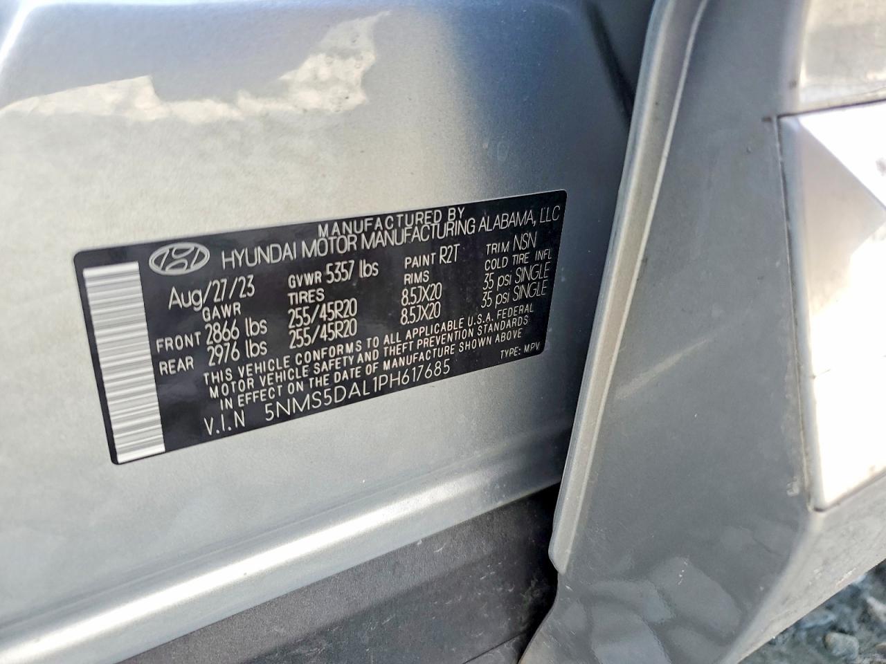 2023 HYUNDAI SANTA FE CALLIGRAPHY photo 25