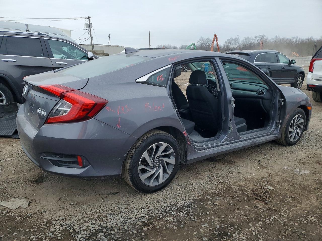 2017 HONDA CIVIC EX photo 3