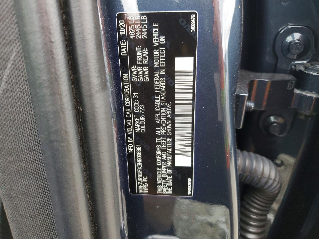 2021 VOLVO S60 T5 MOMENTUM photo 12