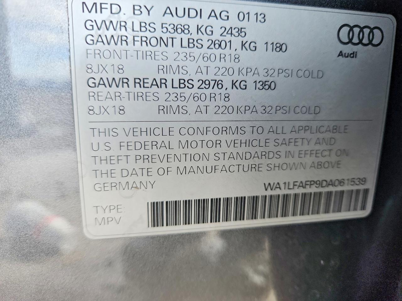 2013 AUDI Q5 PREMIUM PLUS photo 27
