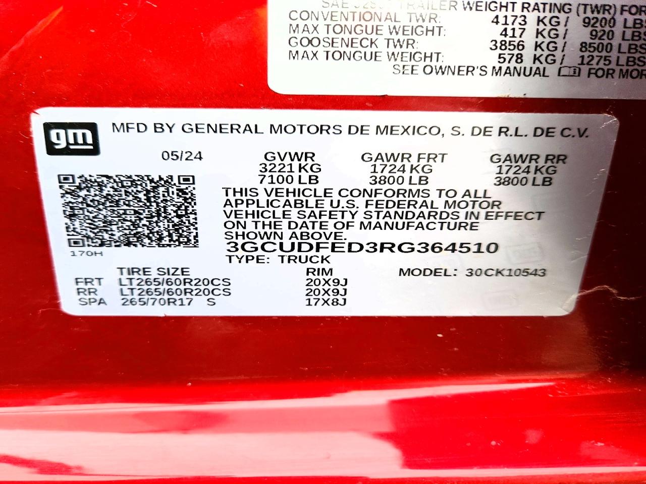 2024 CHEVROLET SILVERADO K1500 LT TRAIL BOSS photo 23