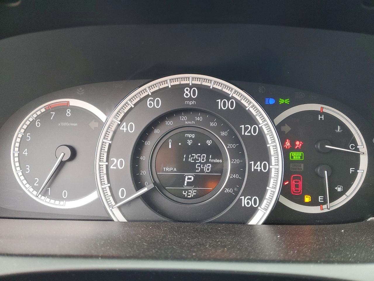 2014 HONDA ACCORD LX photo 9
