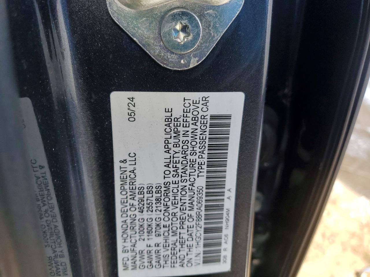 2024 HONDA ACCORD TOURING HYBRID photo 37