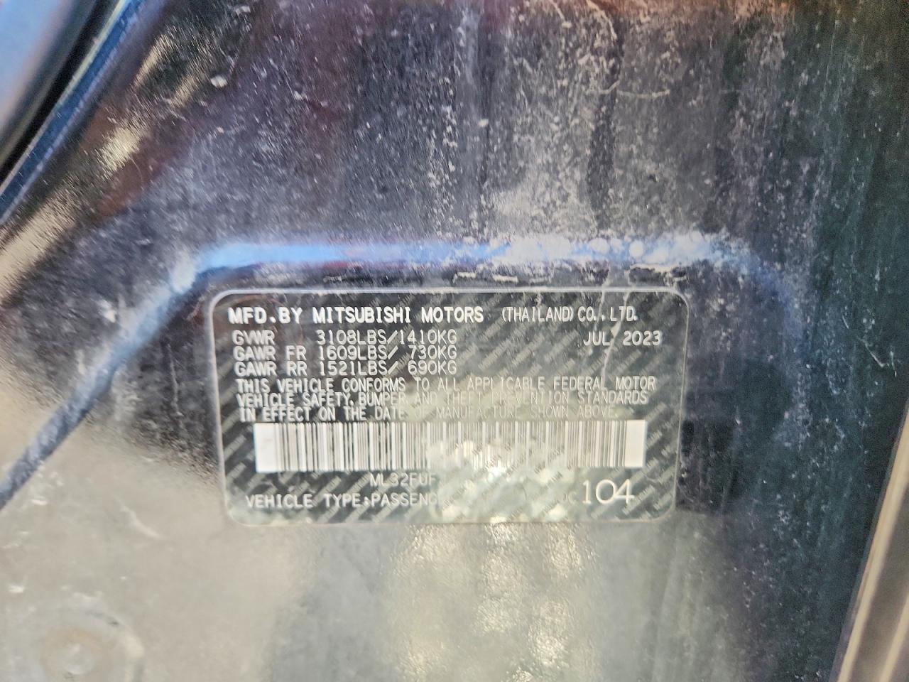 2024 MITSUBISHI MIRAGE G4 ES photo 25