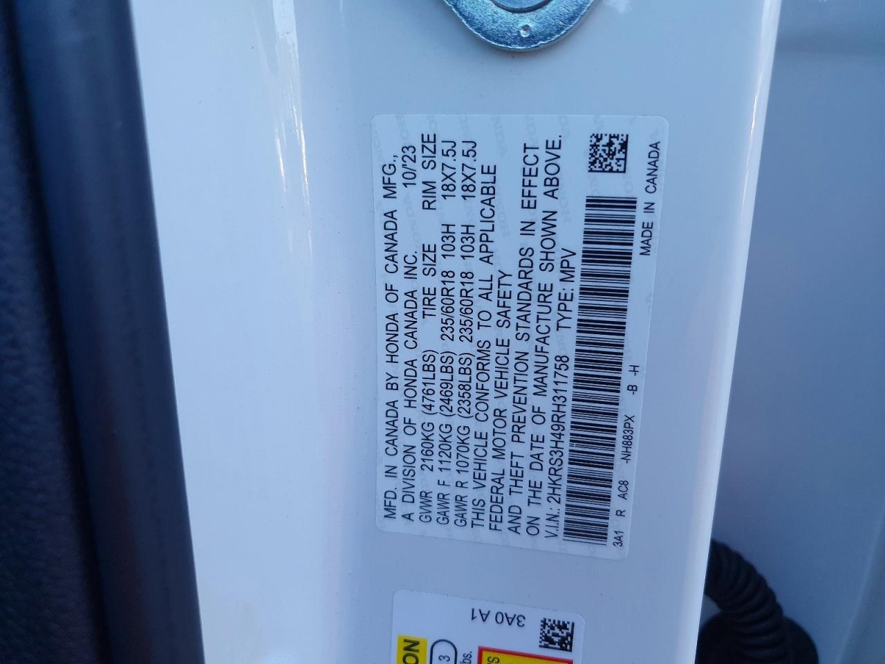 2024 HONDA CR-V EX photo 37