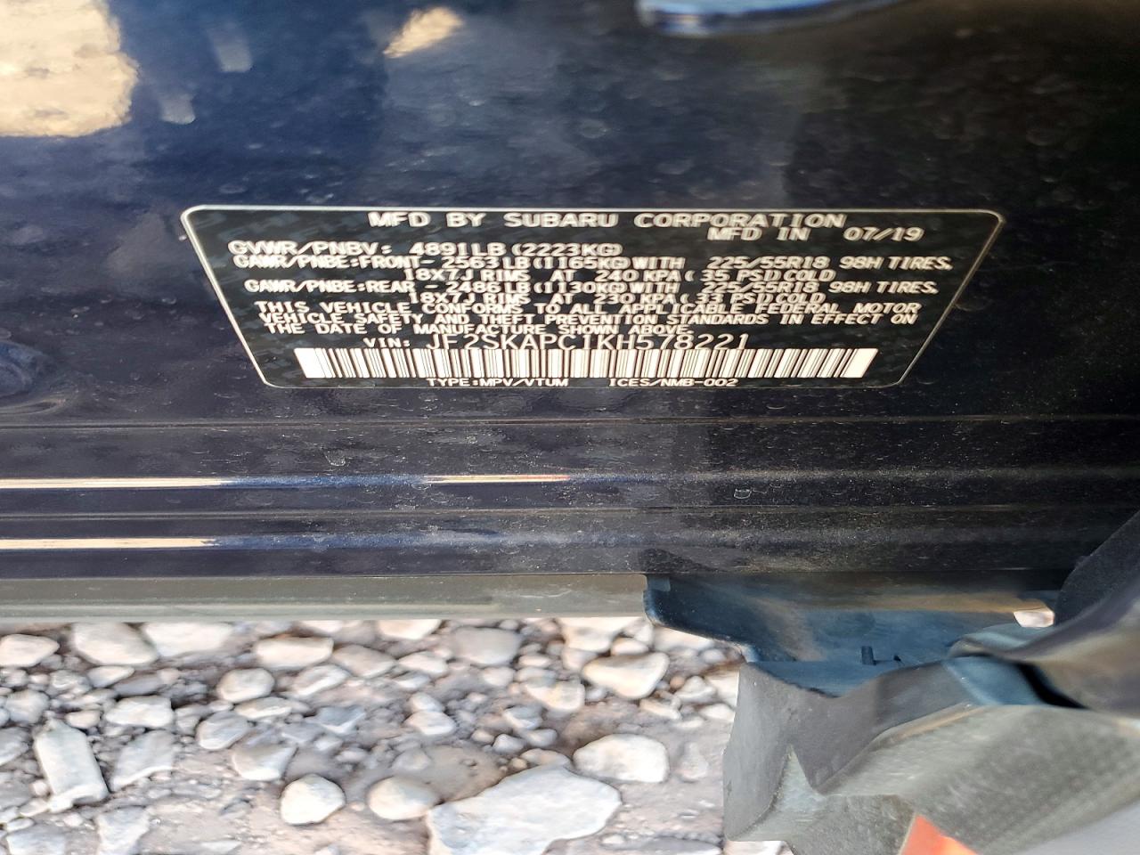 2019 SUBARU FORESTER SPORT photo 25