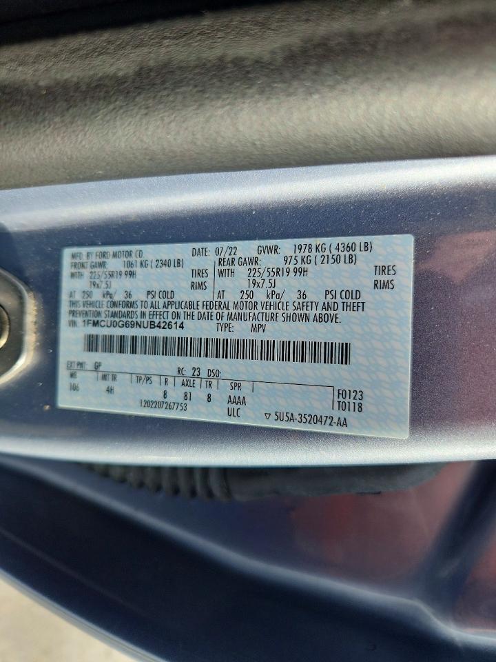 2022 FORD ESCAPE SE photo 37
