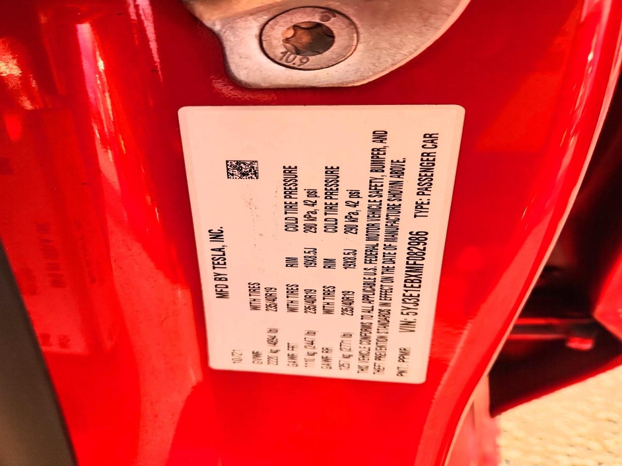 2021 TESLA MODEL 3 photo 25
