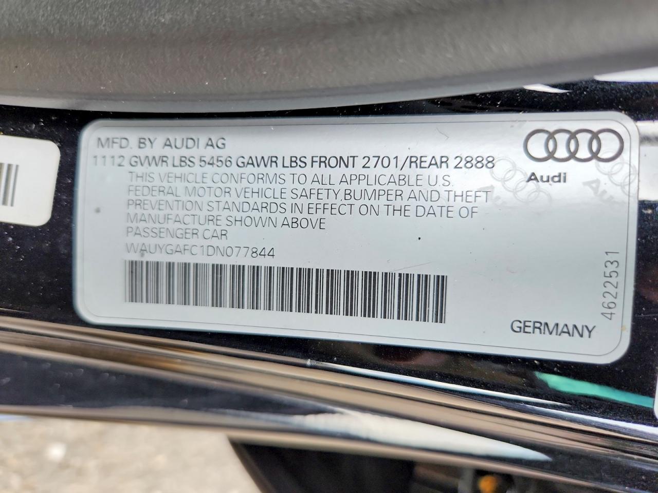 2013 AUDI A7 PREMIUM PLUS photo 23