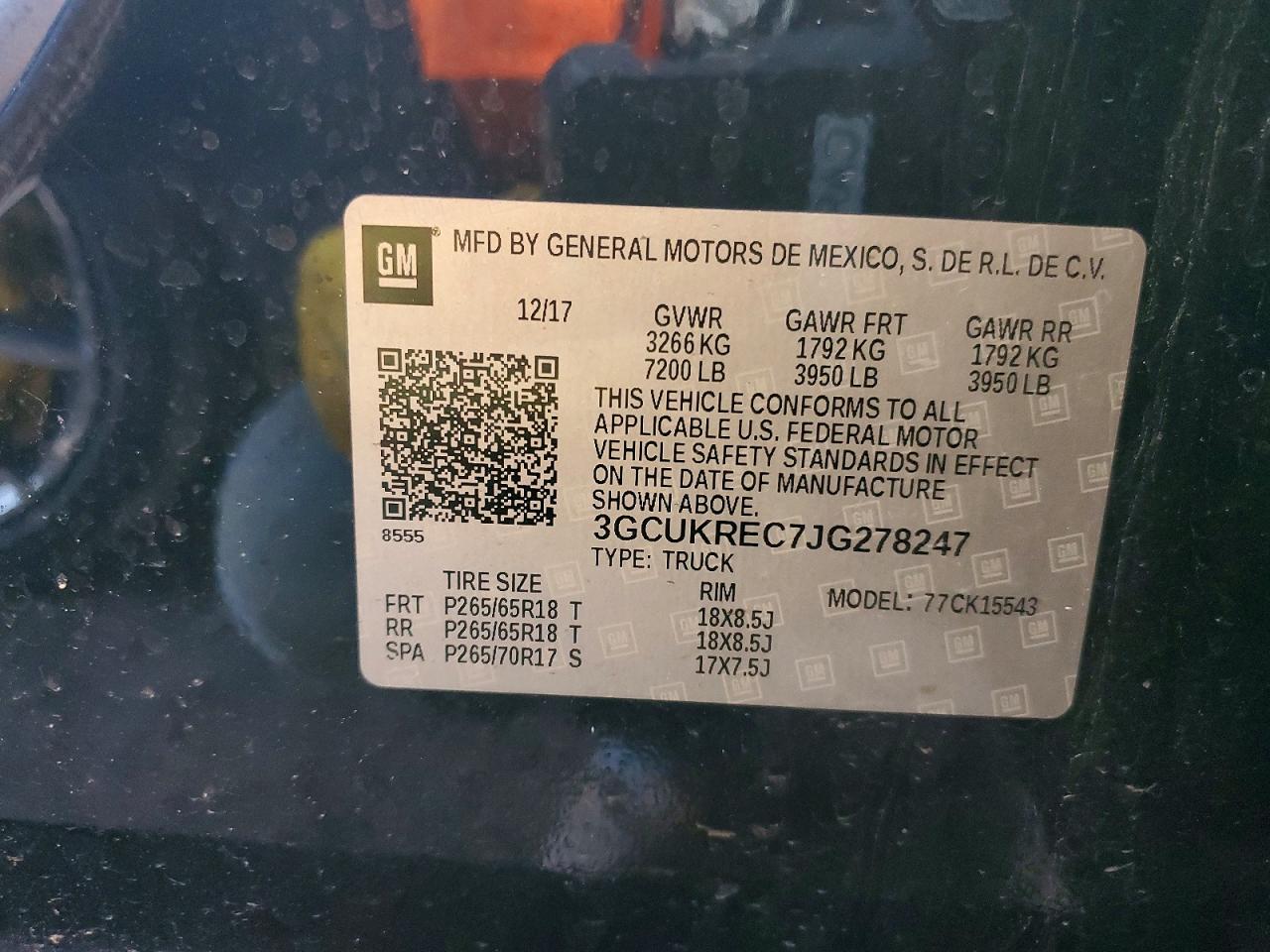 2018 CHEVROLET SILVERADO K1500 LT photo 34