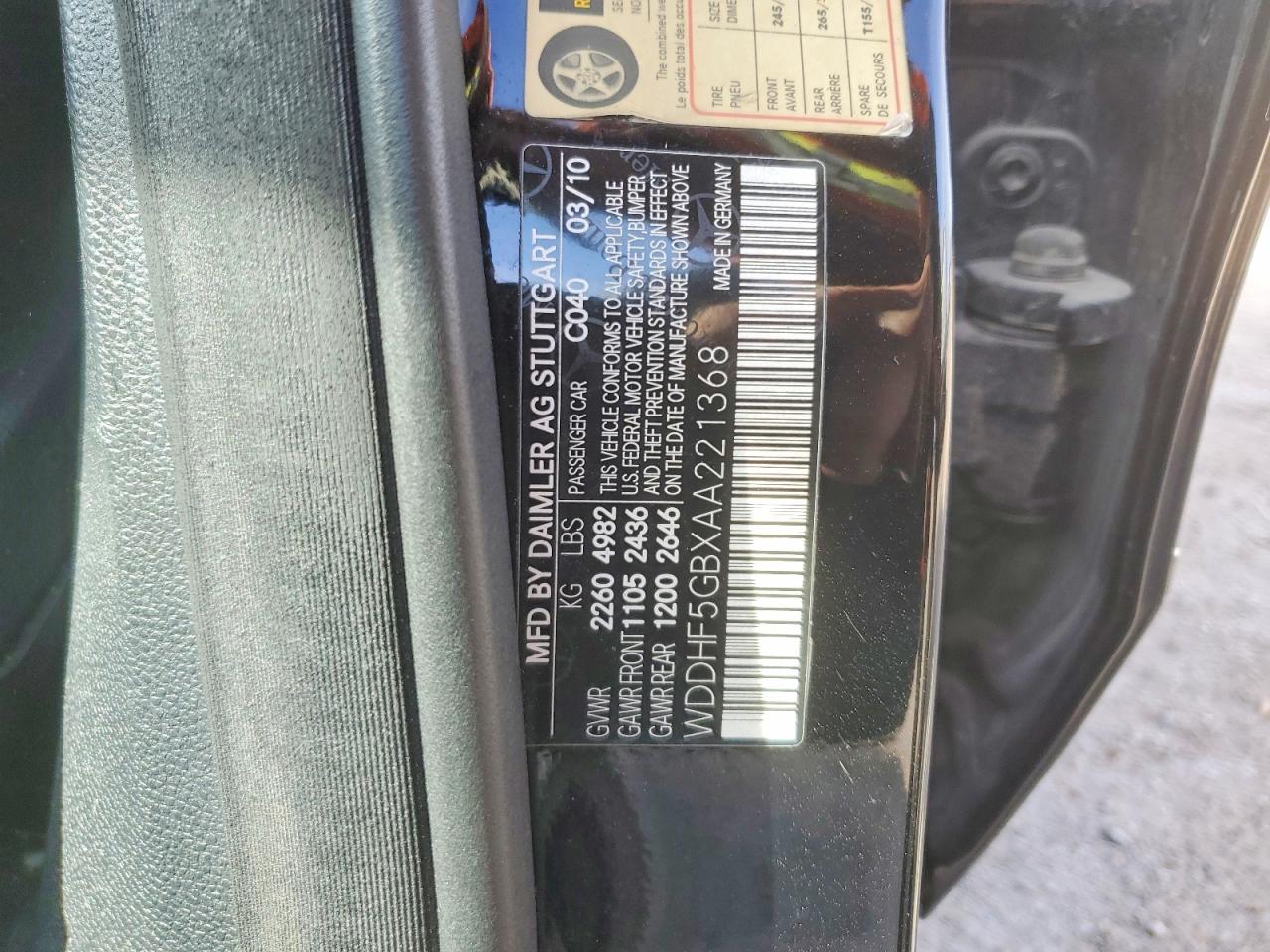 2010 MERCEDES-BENZ E 350 photo 23