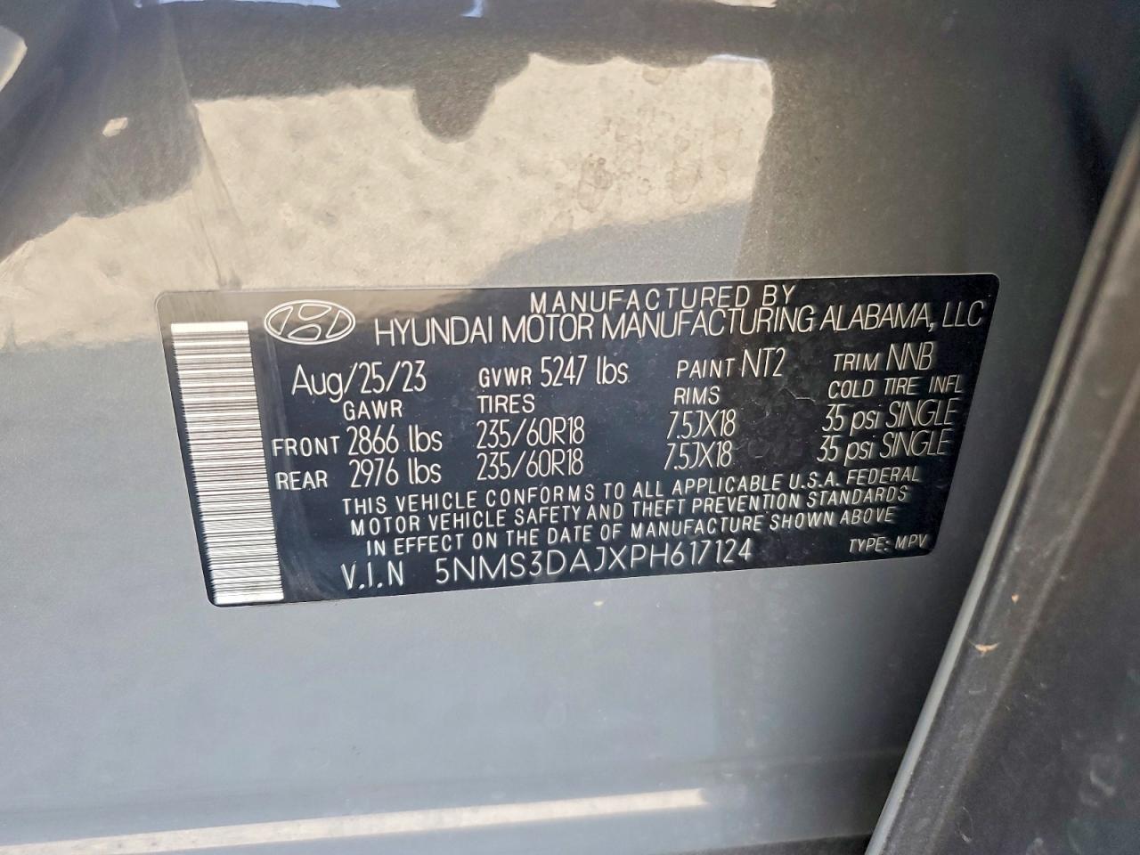 2023 HYUNDAI SANTA FE SEL PREMIUM photo 25