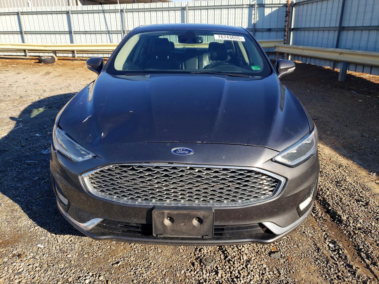 2019 FORD FUSION TITANIUM photo 5