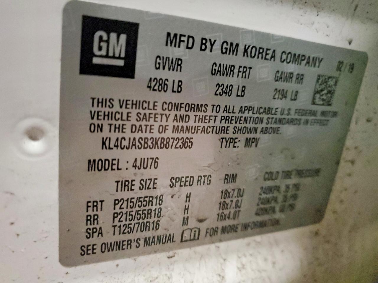 2019 BUICK ENCORE PREFERRED photo 27