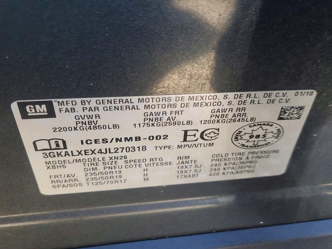 2018 GMC TERRAIN DENALI photo 13