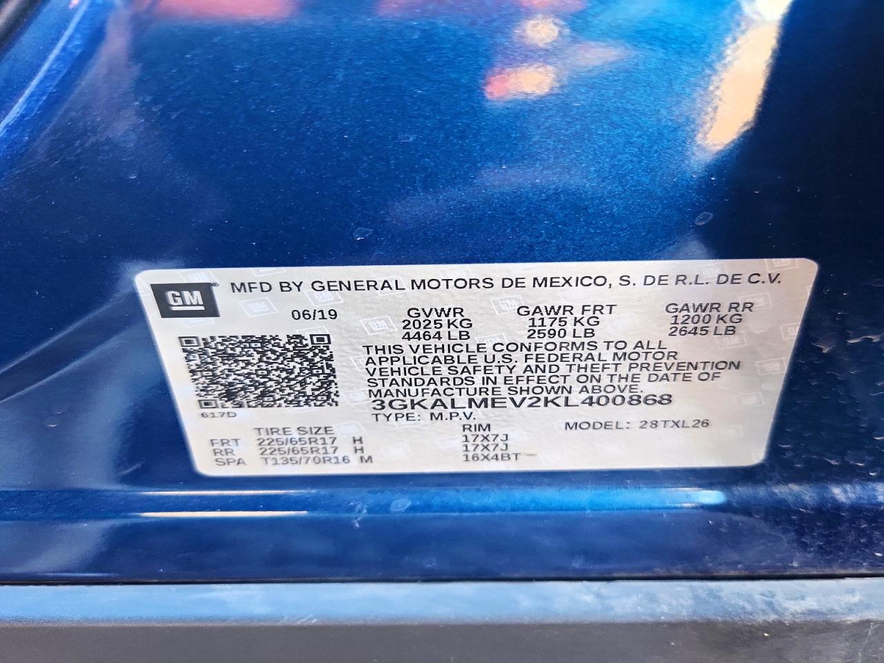 2019 GMC TERRAIN SLE photo 27