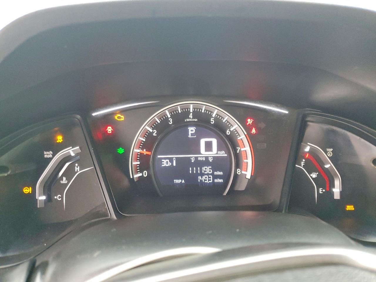 2017 HONDA CIVIC LX photo 9