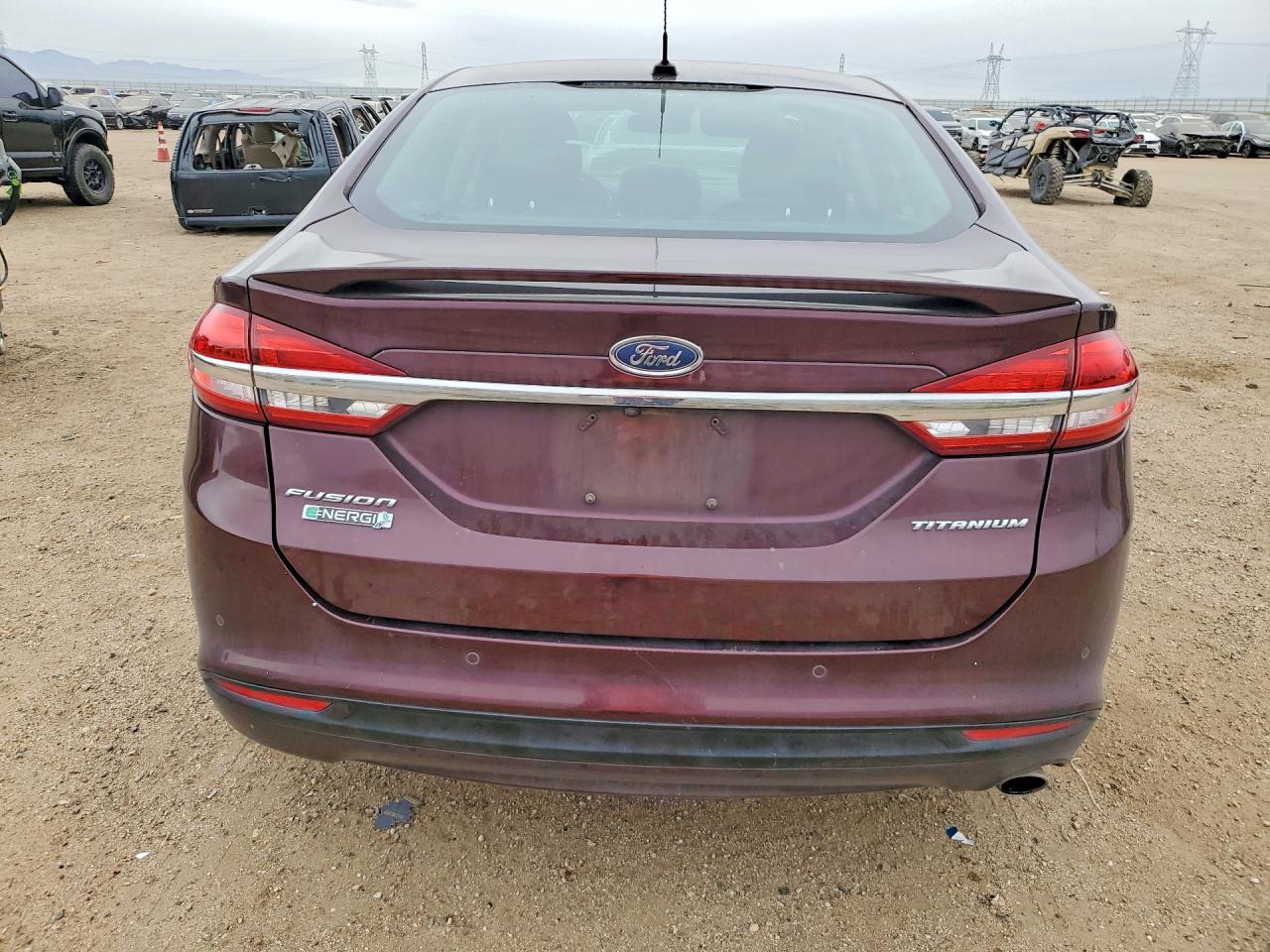 2017 FORD FUSION TITANIUM PHEV photo 6