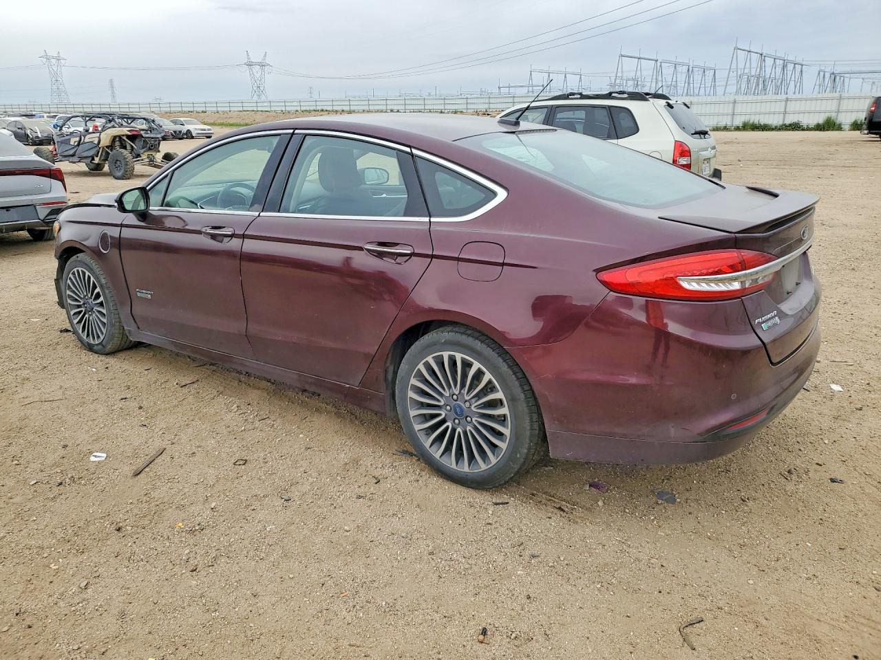 2017 FORD FUSION TITANIUM PHEV photo 2