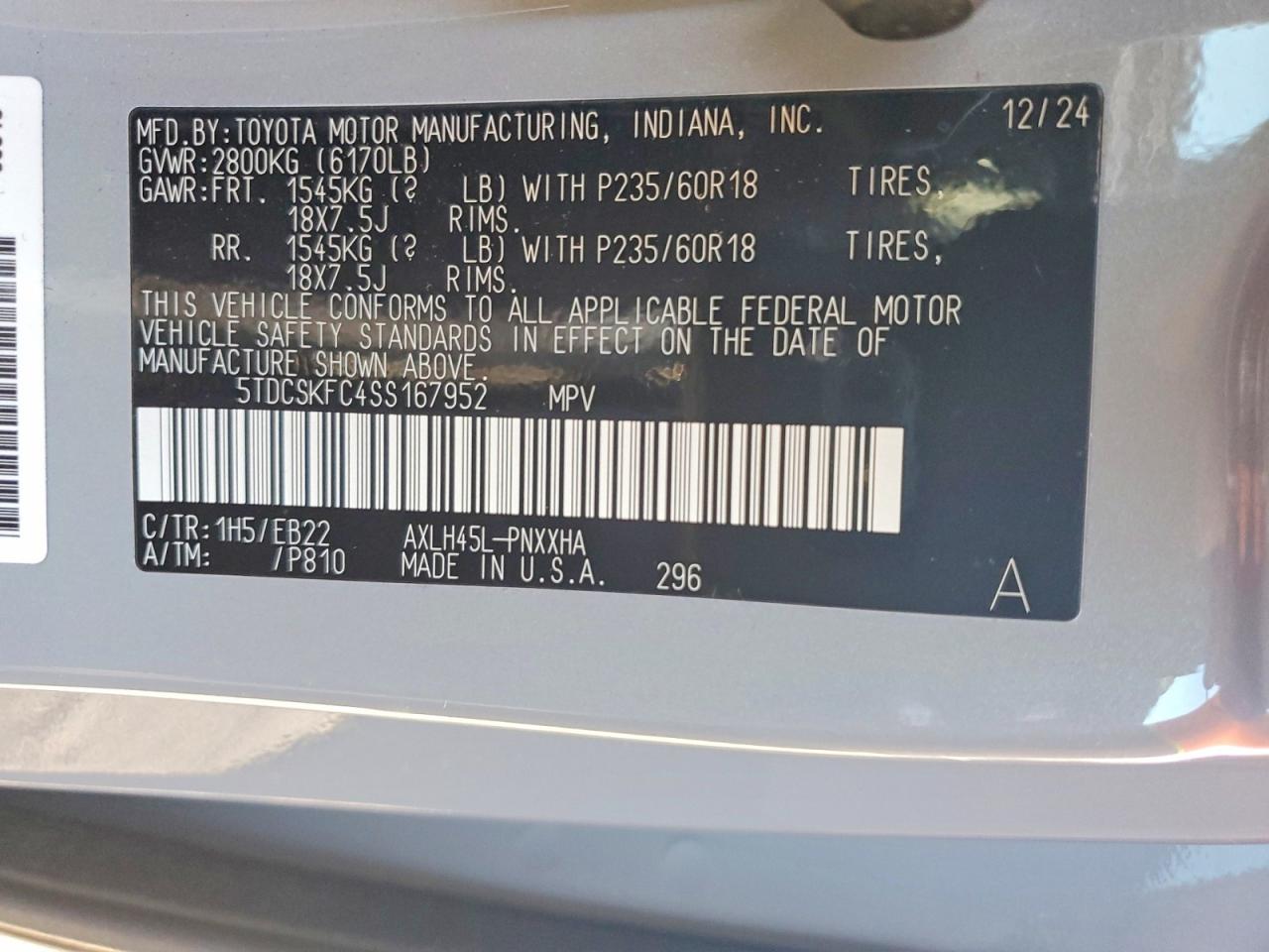 2025 TOYOTA SIENNA WOODLAND EDITION photo 25