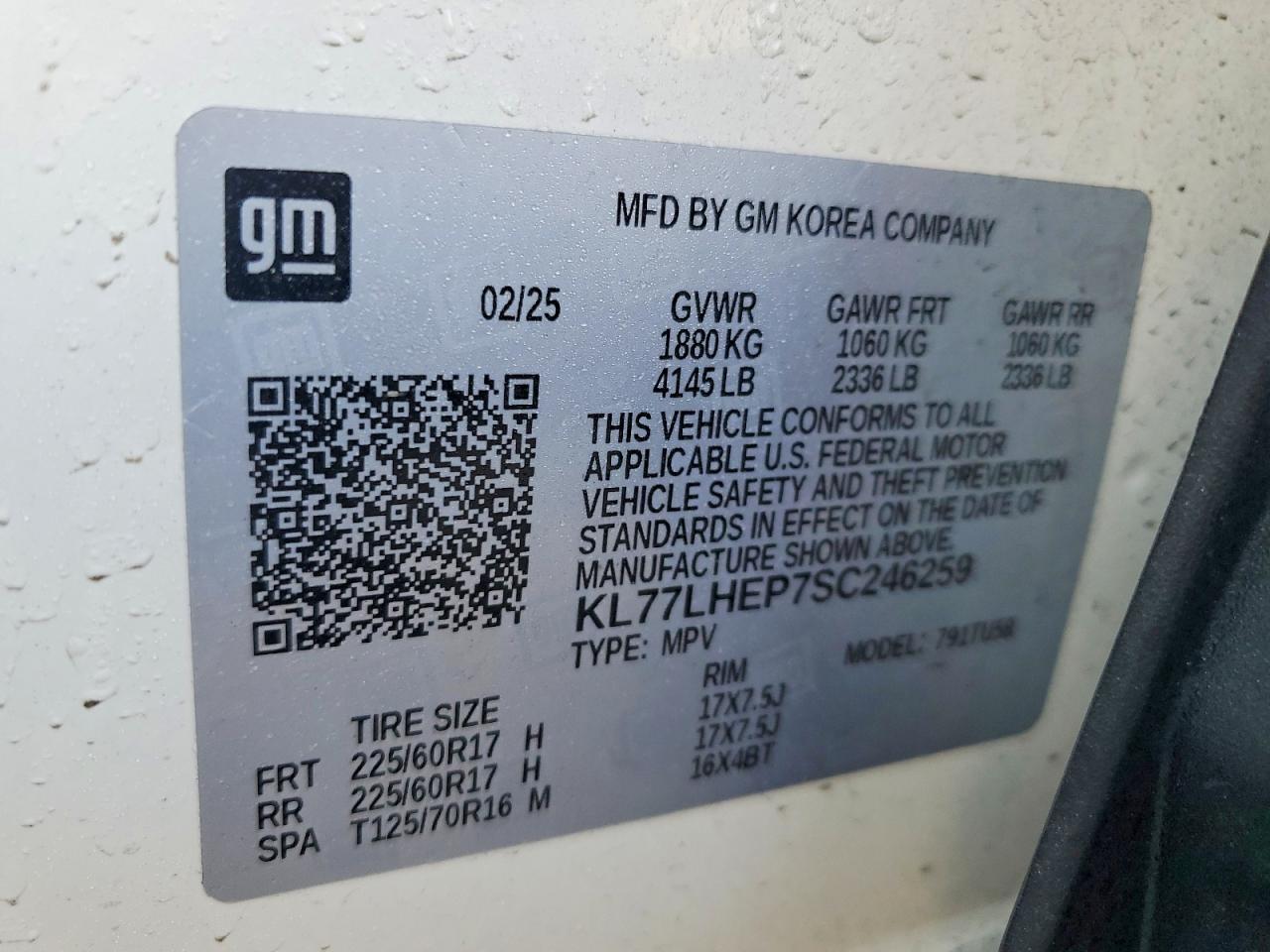 2025 CHEVROLET TRAX 1LT photo 25