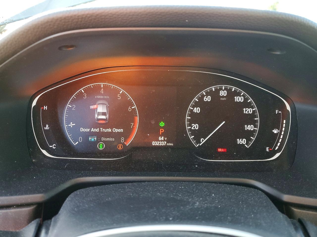 2018 HONDA ACCORD EX photo 9