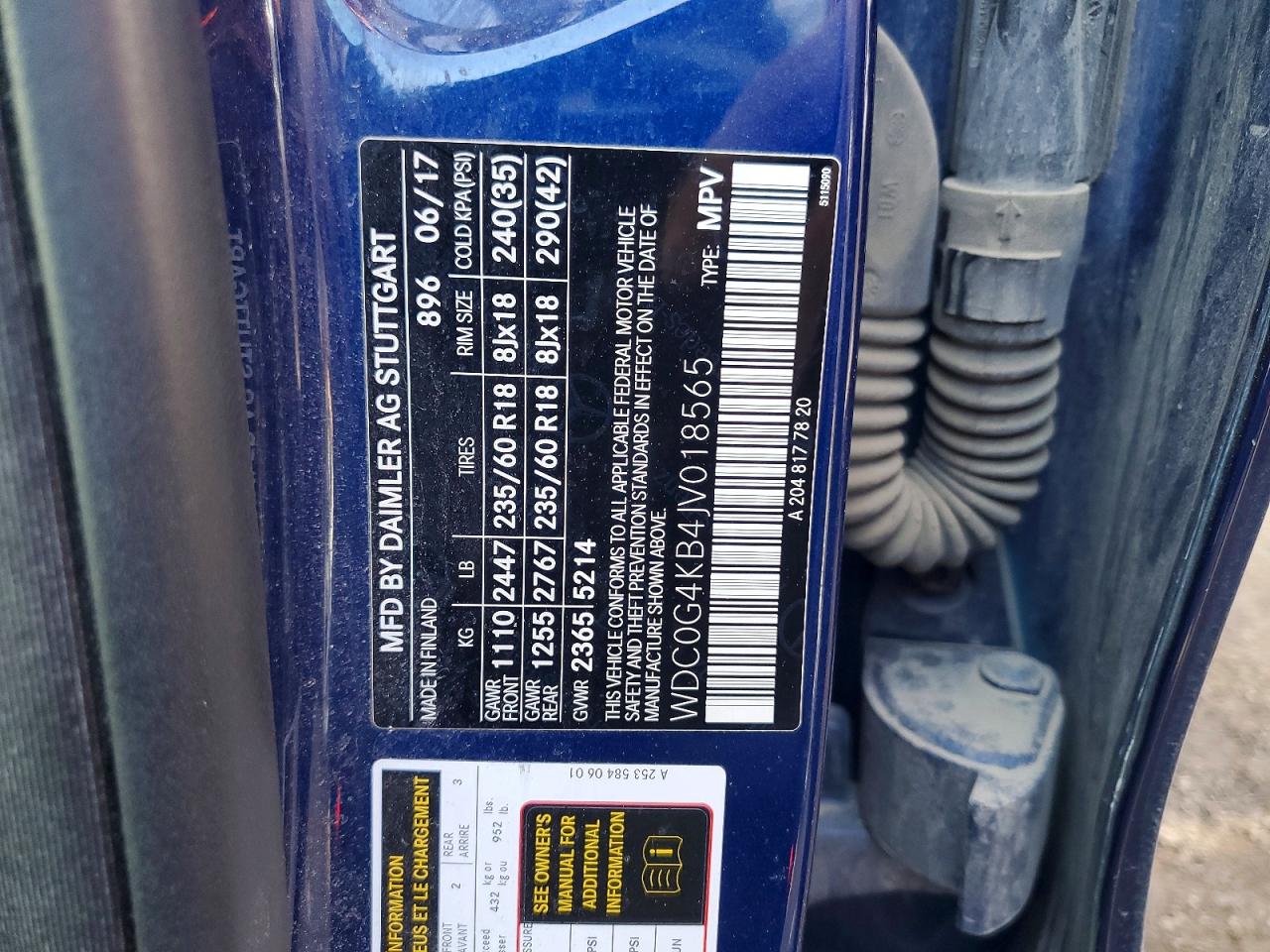 2018 MERCEDES-BENZ GLC 300 4MATIC photo 12
