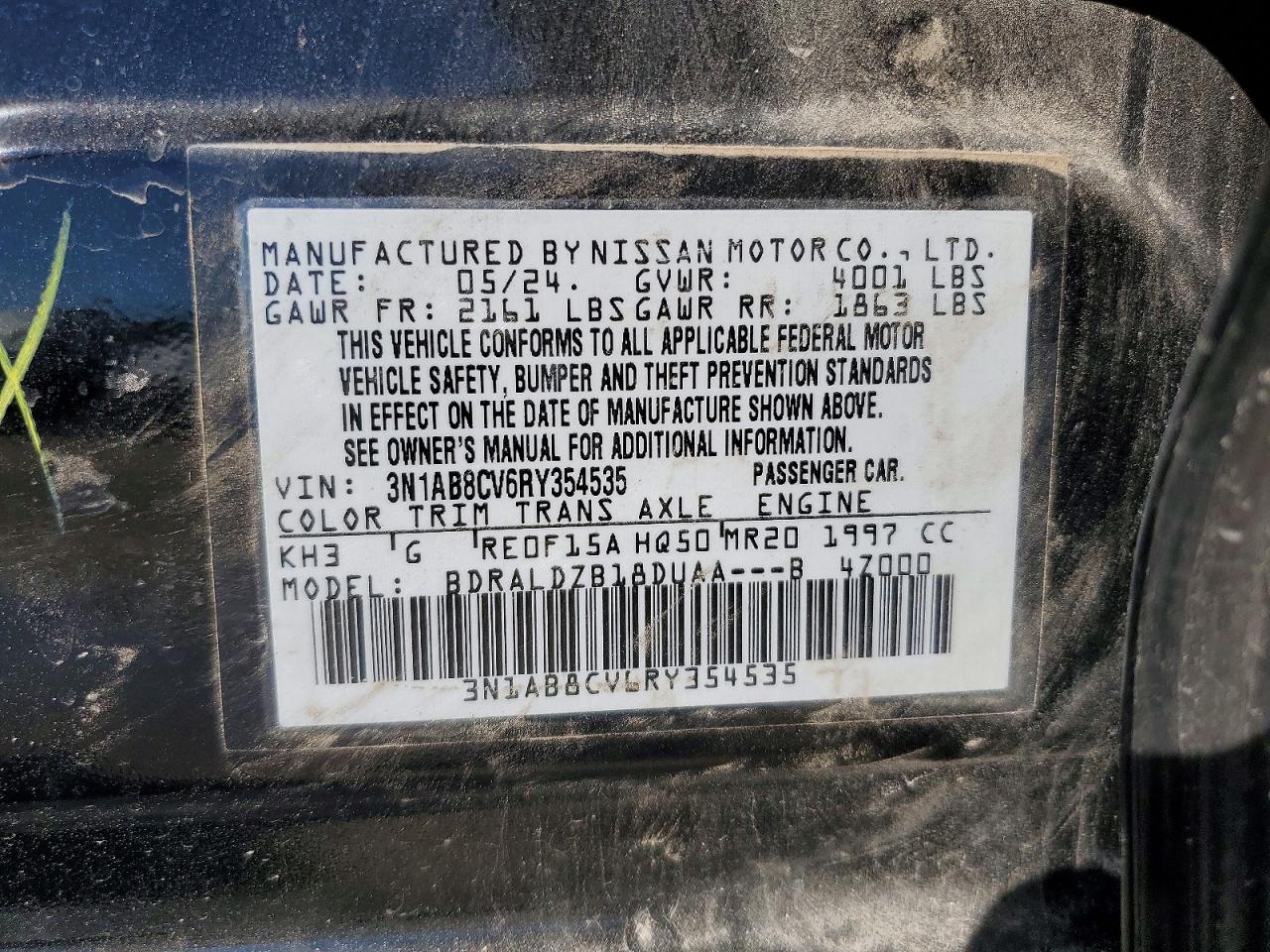 2024 NISSAN SENTRA SV photo 23